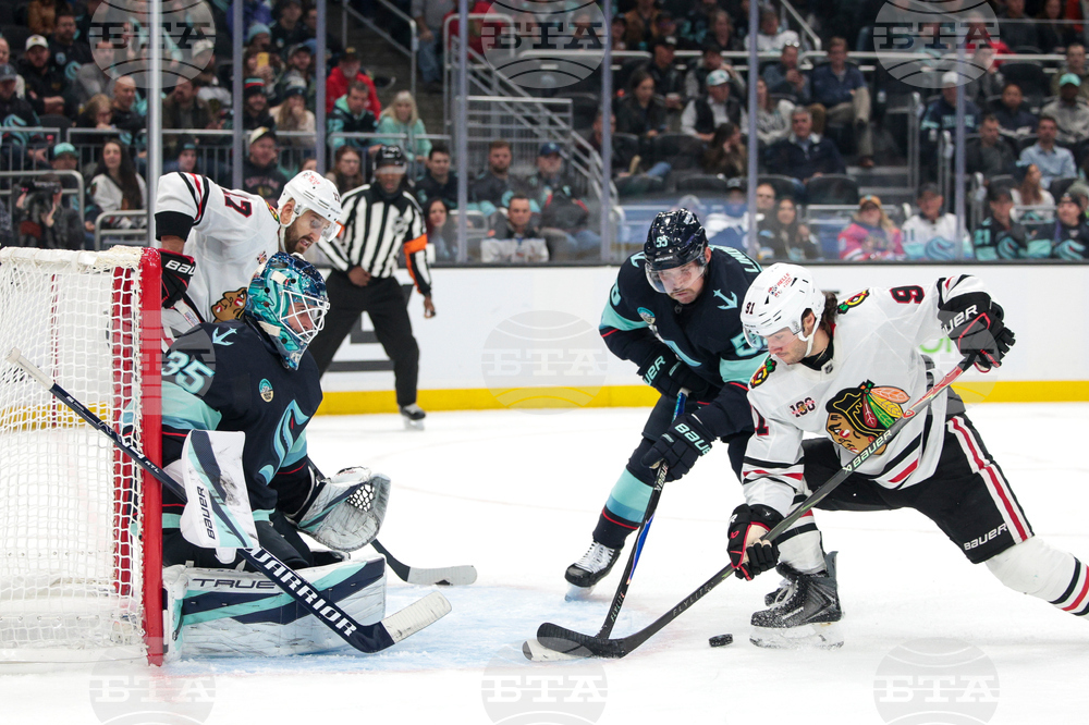 Blackhawks Kraken Hockey