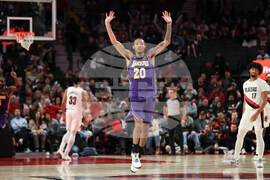 Lakers Trail Blazers Basketball