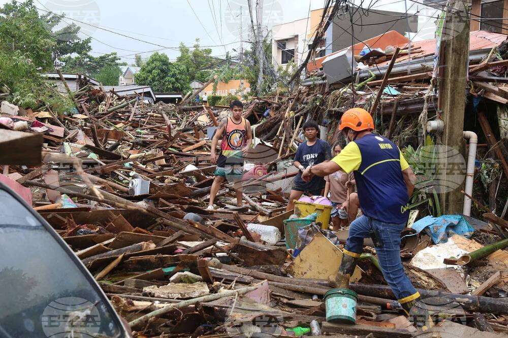 Philippines Extreme Weather Asia Typhoon