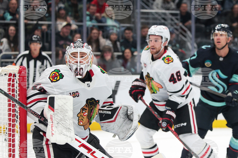 Blackhawks Kraken Hockey