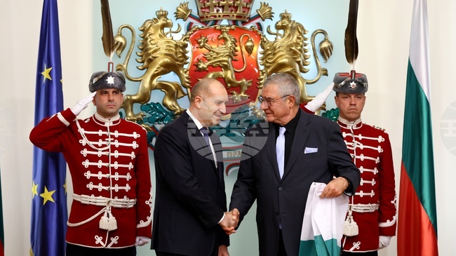 President Radev Hands National Flag to 34th Bulgarian Antarctic Expedition