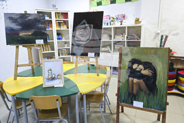 Панагюрище - СУ „Нешо Бончев“ - изложба „Будни“ - откриване