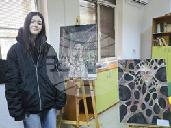 Панагюрище - СУ „Нешо Бончев“ - изложба „Будни“ - откриване