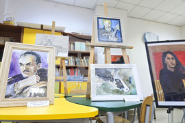 Панагюрище - СУ „Нешо Бончев“ - изложба „Будни“ - откриване