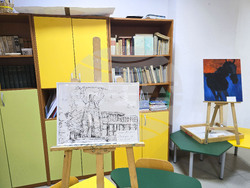 Панагюрище - СУ „Нешо Бончев“ - изложба „Будни“ - откриване