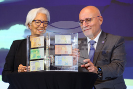 Резиденция "Бояна" - Кристин Лагард - Димитър Радев - пресконференция