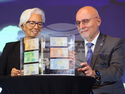 Резиденция "Бояна" - Кристин Лагард - Димитър Радев - пресконференция