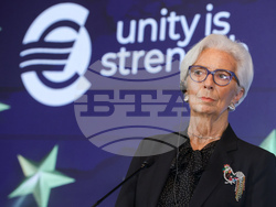 Резиденция "Бояна" - Кристин Лагард - Димитър Радев - пресконференция