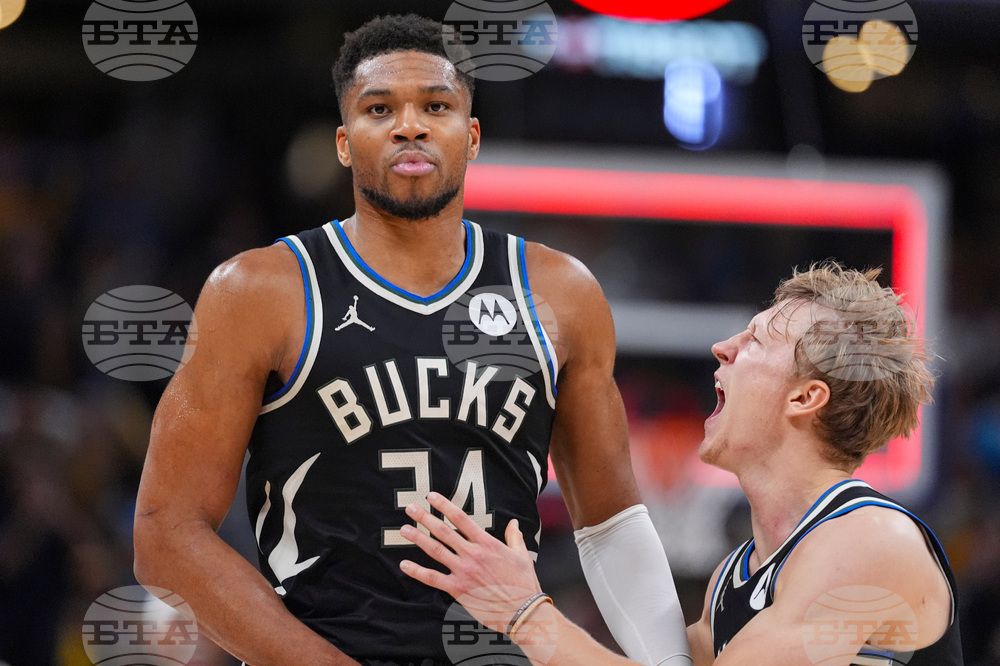 APTOPIX Bucks Pacers Basketball