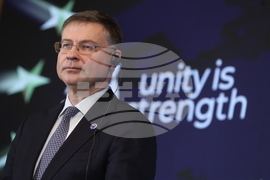 Валдис Домбровскис - пресконференция