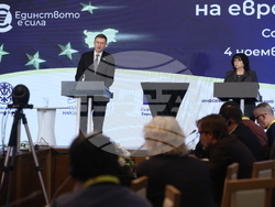 Теменужка Петкова - Валдис Домбровскис - пресконференция