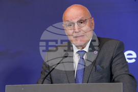 Резиденция Бояна - Кристин Лагард - Димитър Радев - пресконференция