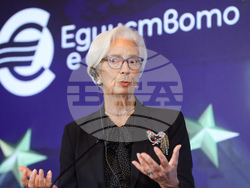 Резиденция Бояна - Кристин Лагард - Димитър Радев - пресконференция