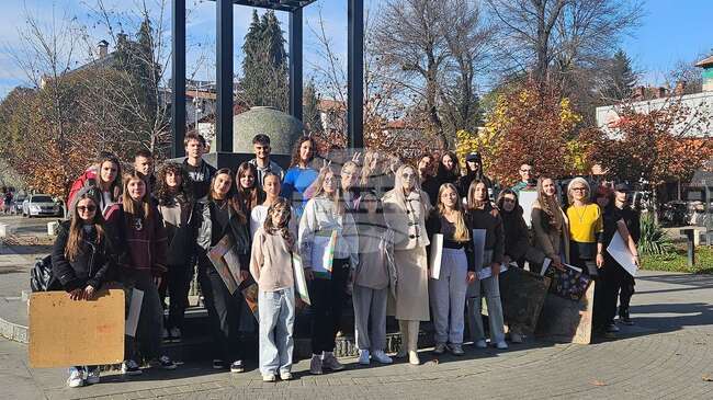 Художници от Република Северна Македония и България рисуват заедно в София и Пловдив