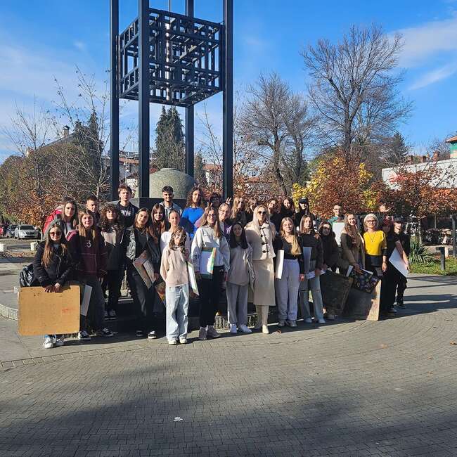 Художници от Република Северна Македония и България рисуват заедно в София и Пловдив