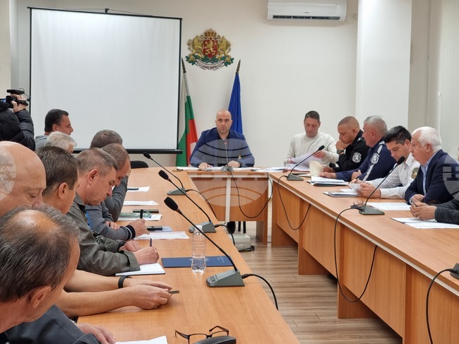 Ямбол - Областен съвет за намаляване на риска при бедствия - заседание