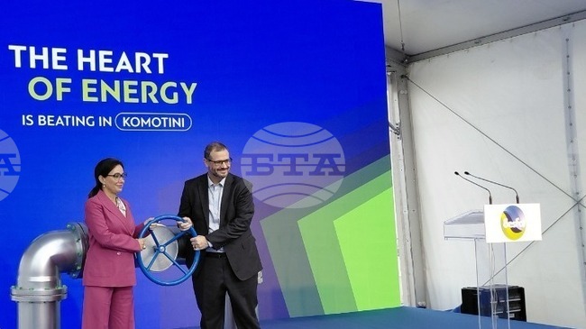 АНА-МПА: В Комотини беше открита новата компресорна станция за природен газ на гръцкия газопреносен оператор