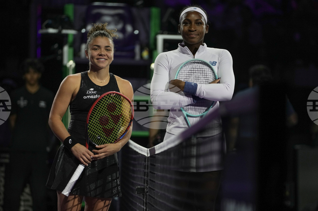 APTOPIX Saudi Arabia Tennis WTA Finals