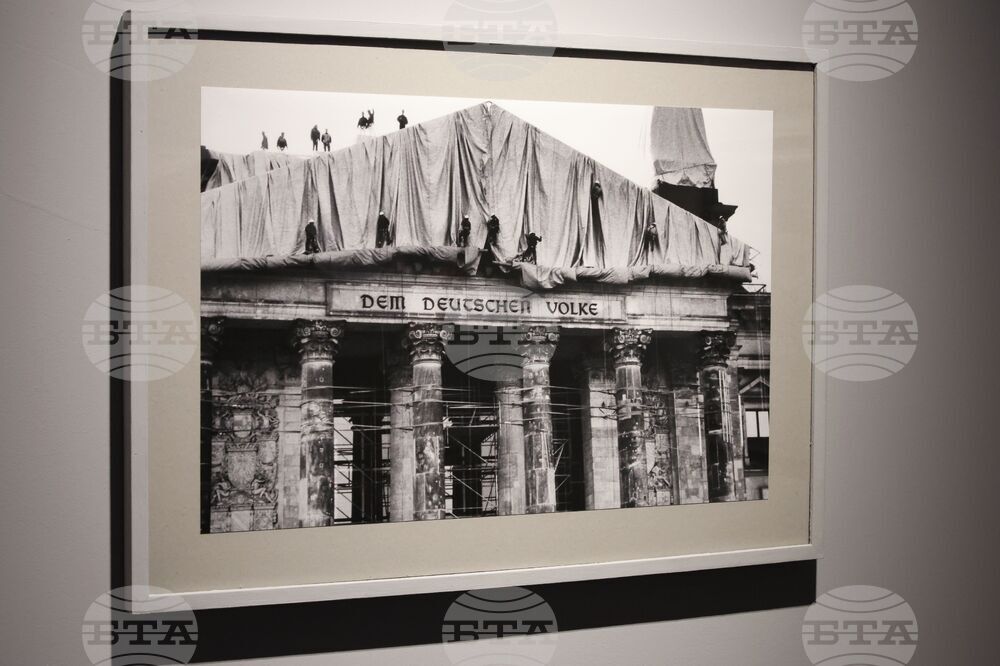 „Квадрат 500“ - изложба „Кристо и Жан-Клод. Опакованият Райхстаг, Берлин (1971–1995)”