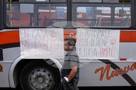 Peru Transport Strike