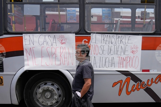 Peru Transport Strike