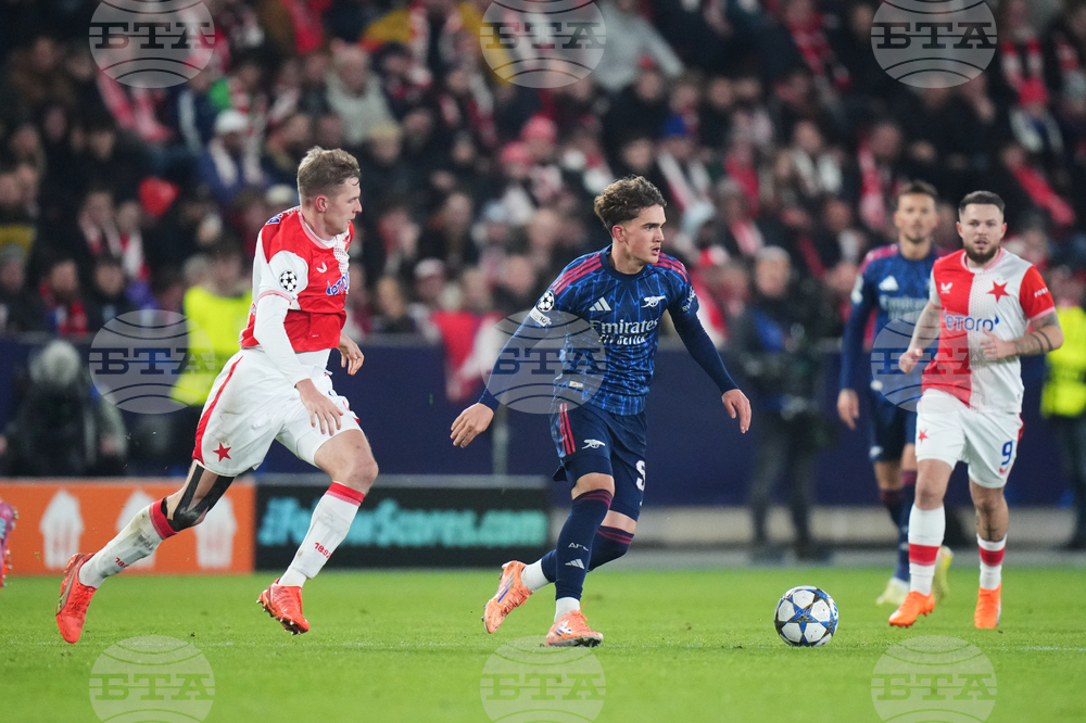 Арсенал с лесна победа над Славия (Прага) и рекорд за най-млад футболист в Шампионската лига