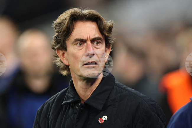 Мениджърът на Тотнъм Томас Франк се надява на успех срещу лидера във Висшата лига Арсенал в неделното дерби на Северен Лондон