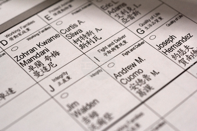 Election 2025 NYC Mayor