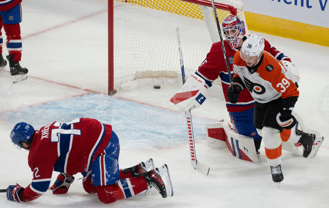 Flyers Canadiens Hockey