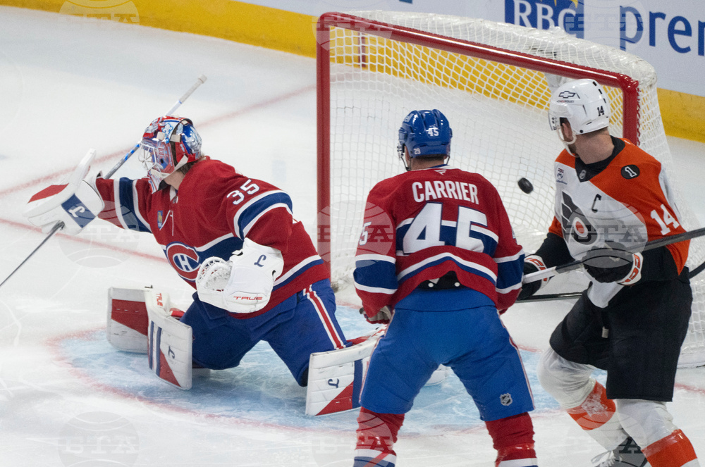 Flyers Canadiens Hockey