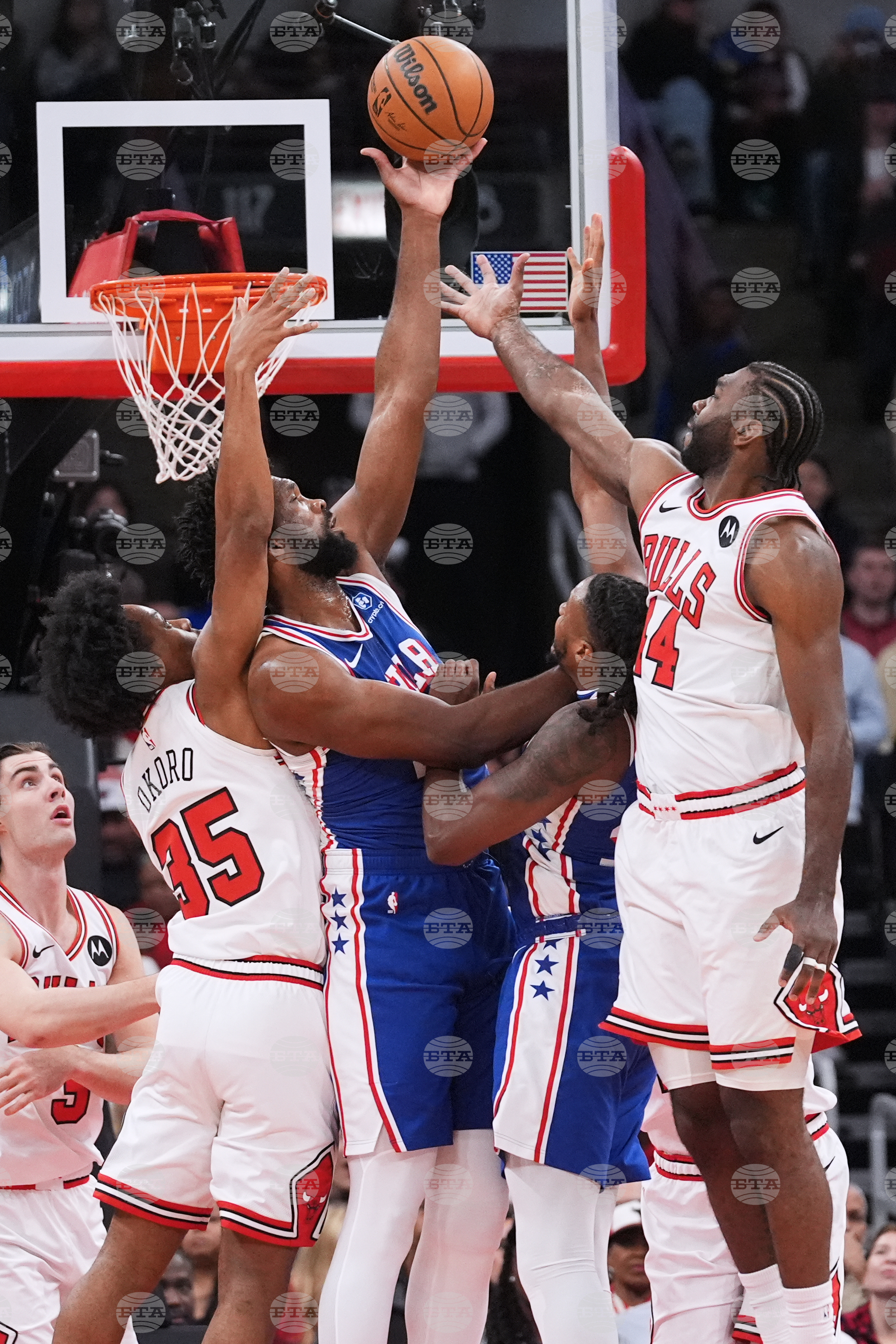 76ers Bulls Basketball