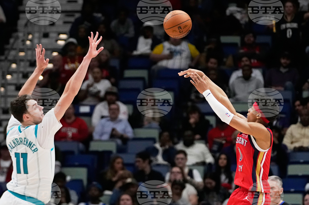 Hornets Pelicans Basketball