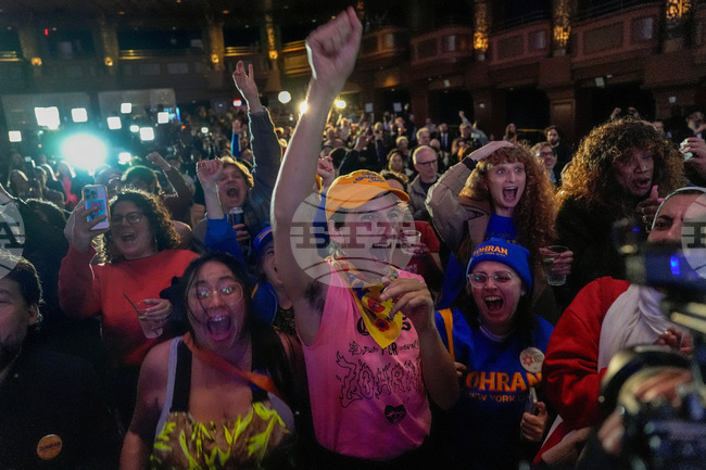 APTOPIX Election 2025 Mayor New York