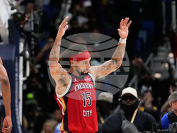 Hornets Pelicans Basketball