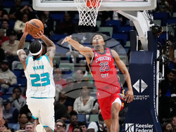 Hornets Pelicans Basketball