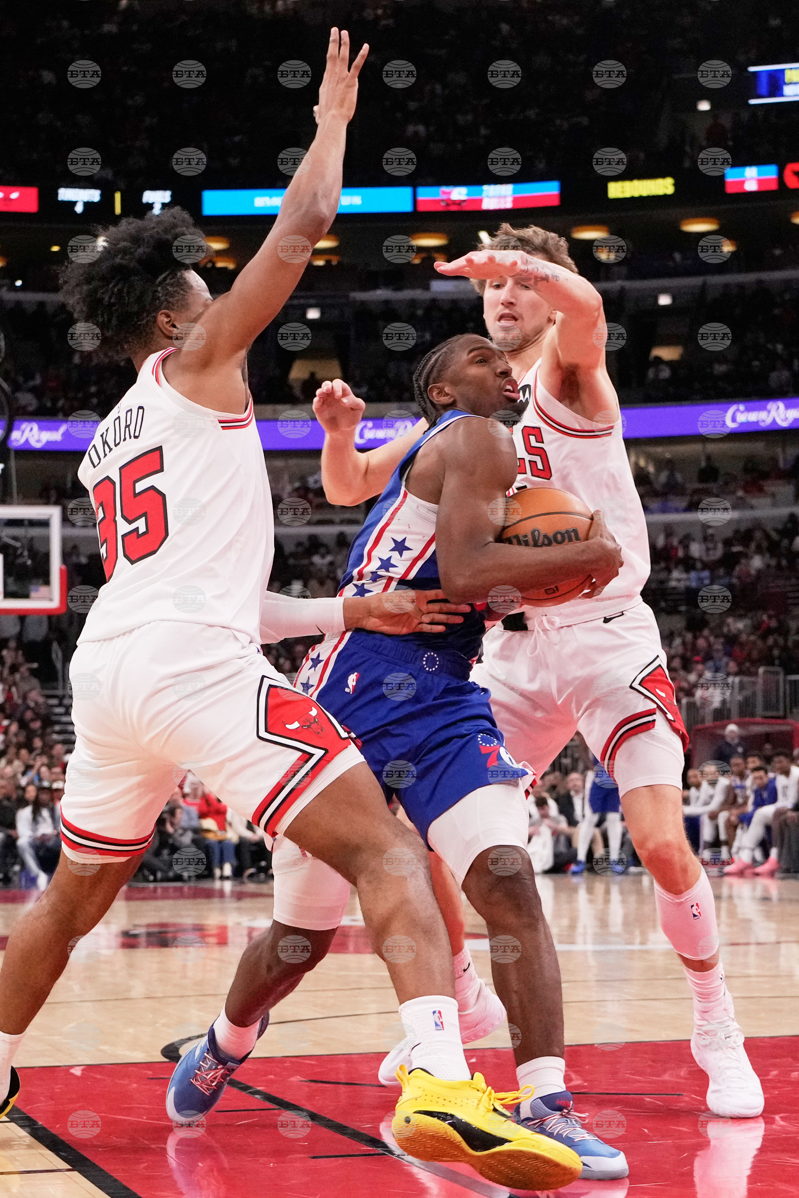 76ers Bulls Basketball