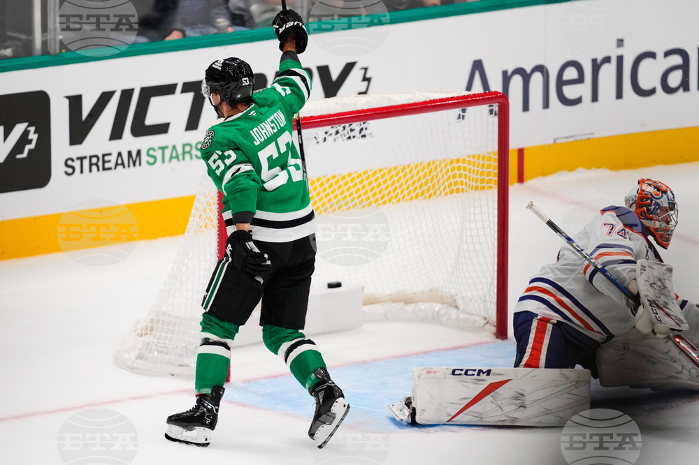 Уайът Джонстън бе точен при дузпите и Далас Старс победи Едмънтън Ойлърс в НХЛ