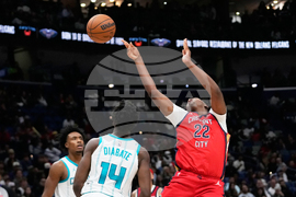 CORRECTION Hornets Pelicans Basketball