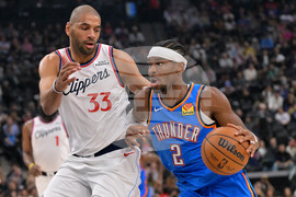 Thunder Clippers Basketball