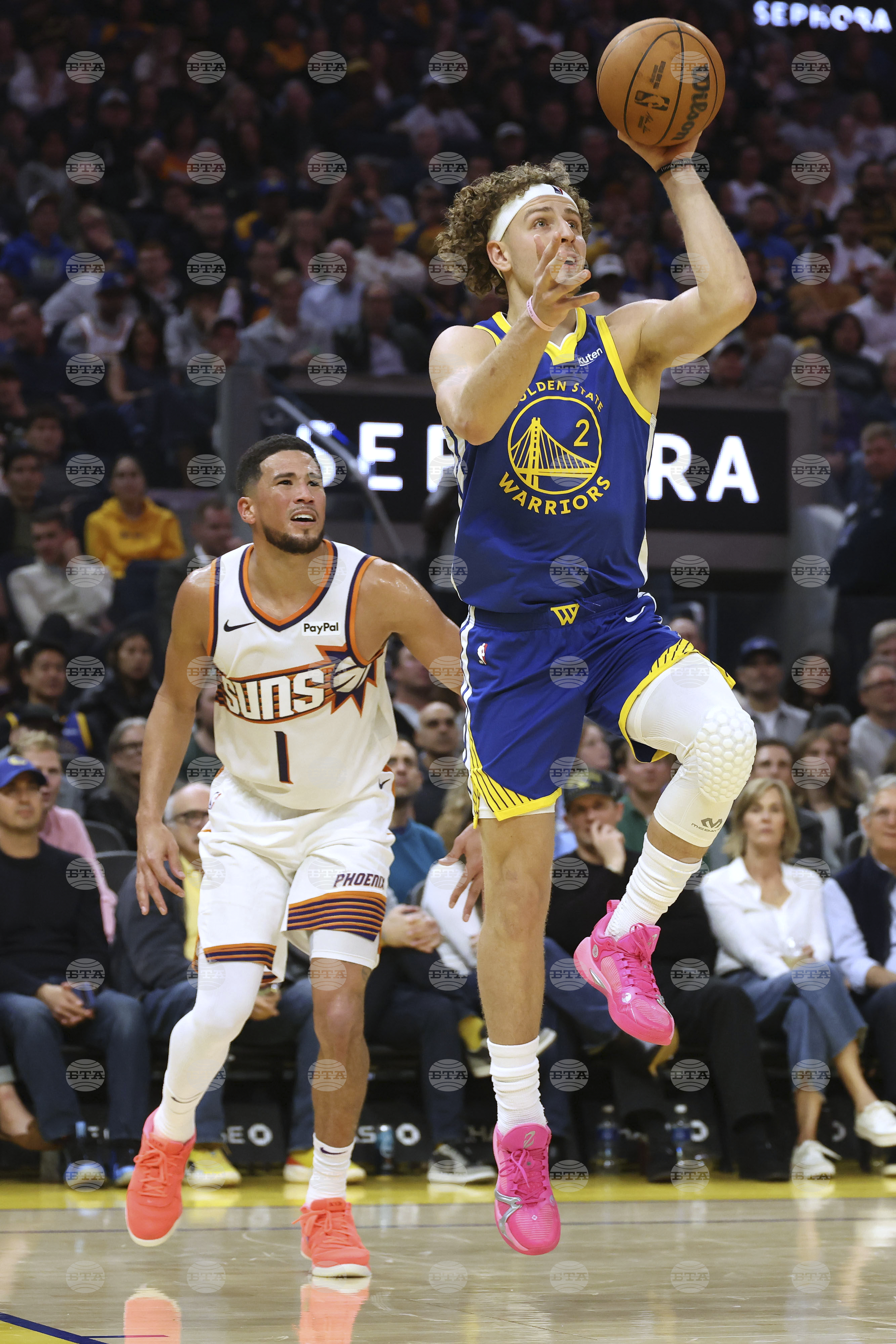 Suns Warriors Basketball