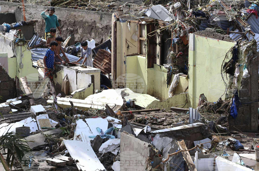 Philippines Extreme Weather Asia Typhoon