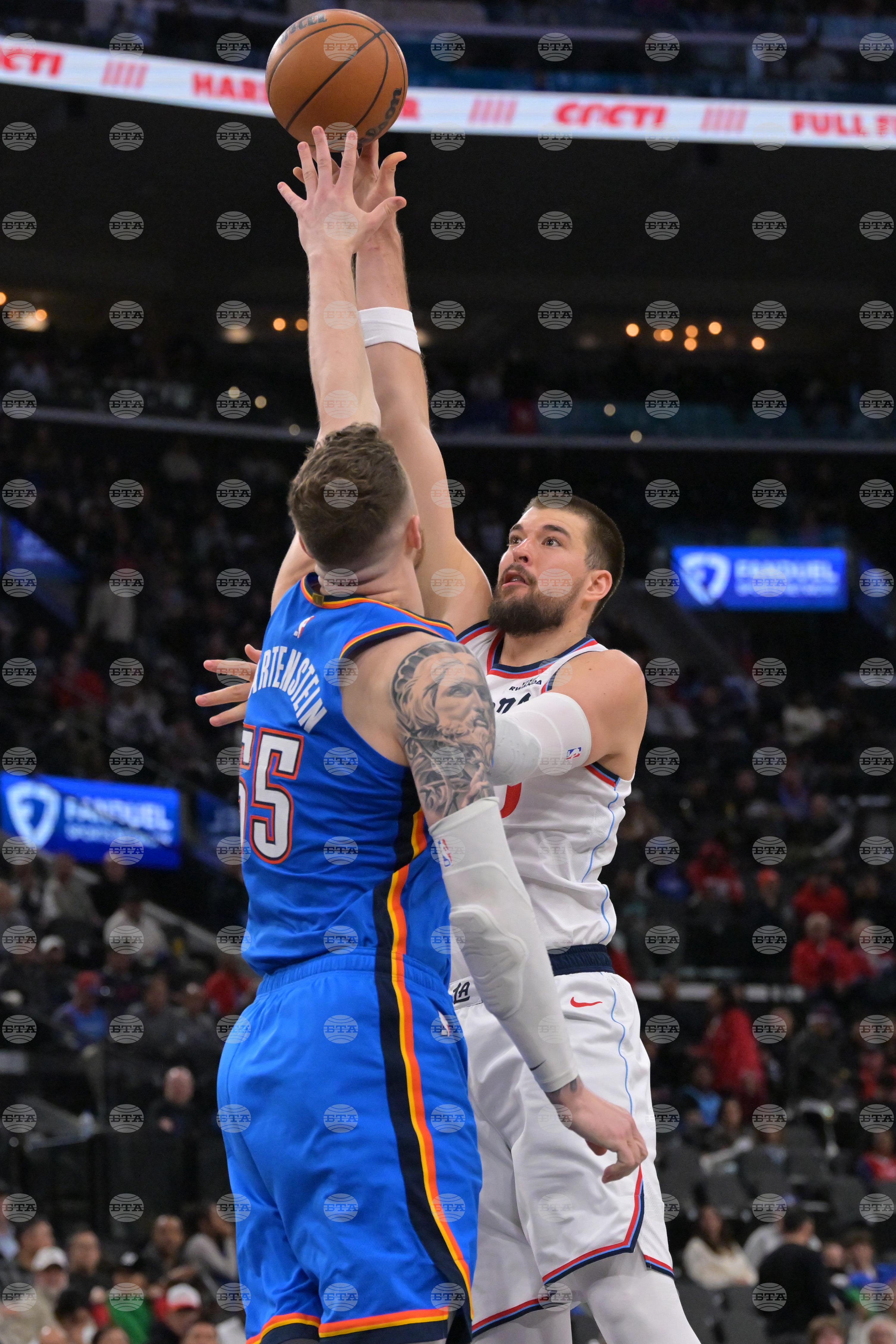 Thunder Clippers Basketball