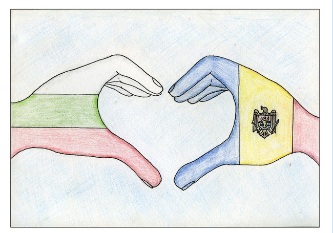 Изложба с творби на ученици от Молдова под наслов „На две родини ний чада сме“ ще бъде открита днес в София