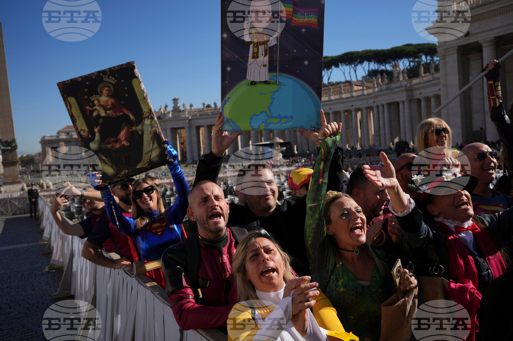 APTOPIX Vatican Pope