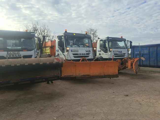 Областният управител на Добрич участва в проверката на техниката по общини за поддръжка на пътната мрежа при зимни условия