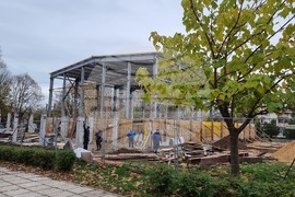 Добрич - училище - физкултурен салон - изграждане