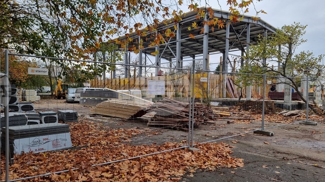 Добрич - училище - физкултурен салон - изграждане