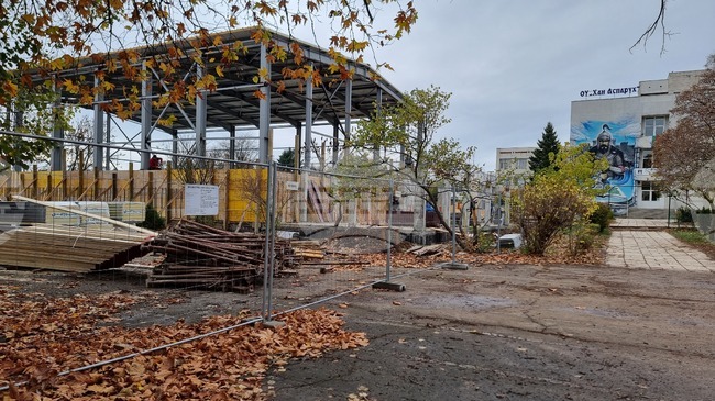 Физкултурният салон на Основно училище "Хан Аспарух" в Добрич ще бъде готов предсрочно 