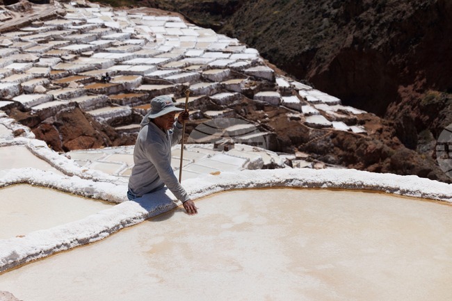 APTOPIX Peru Salt Mines Photo Gallery