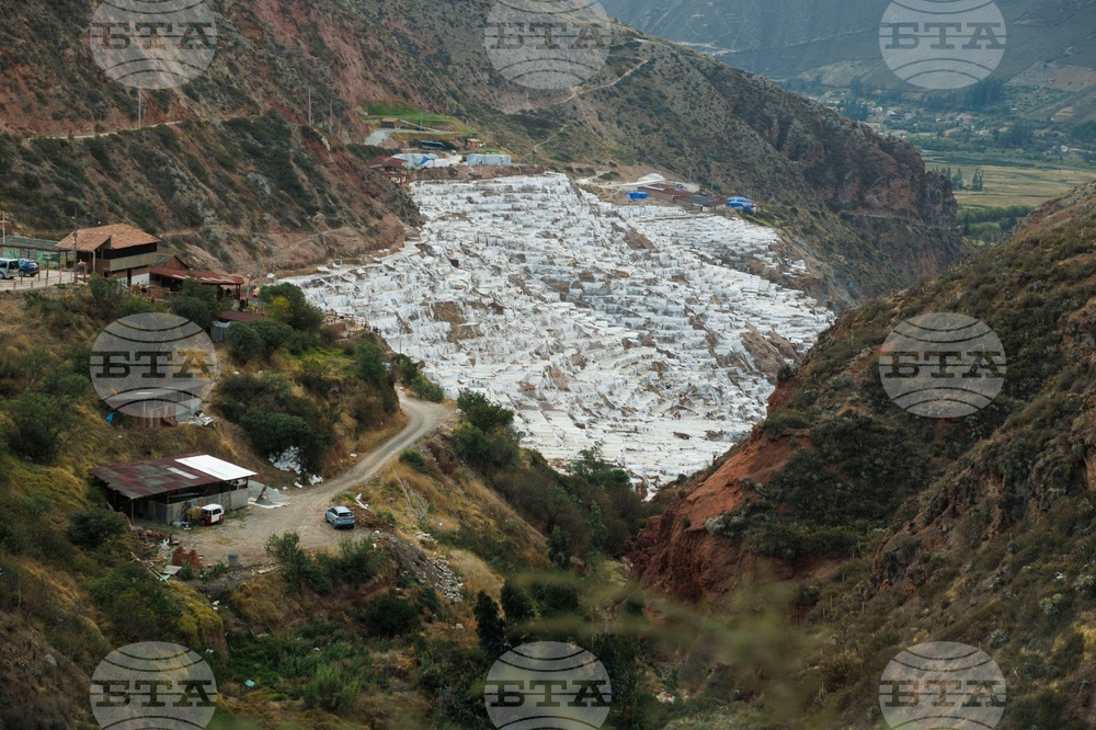 APTOPIX Peru Salt Mines Photo Gallery